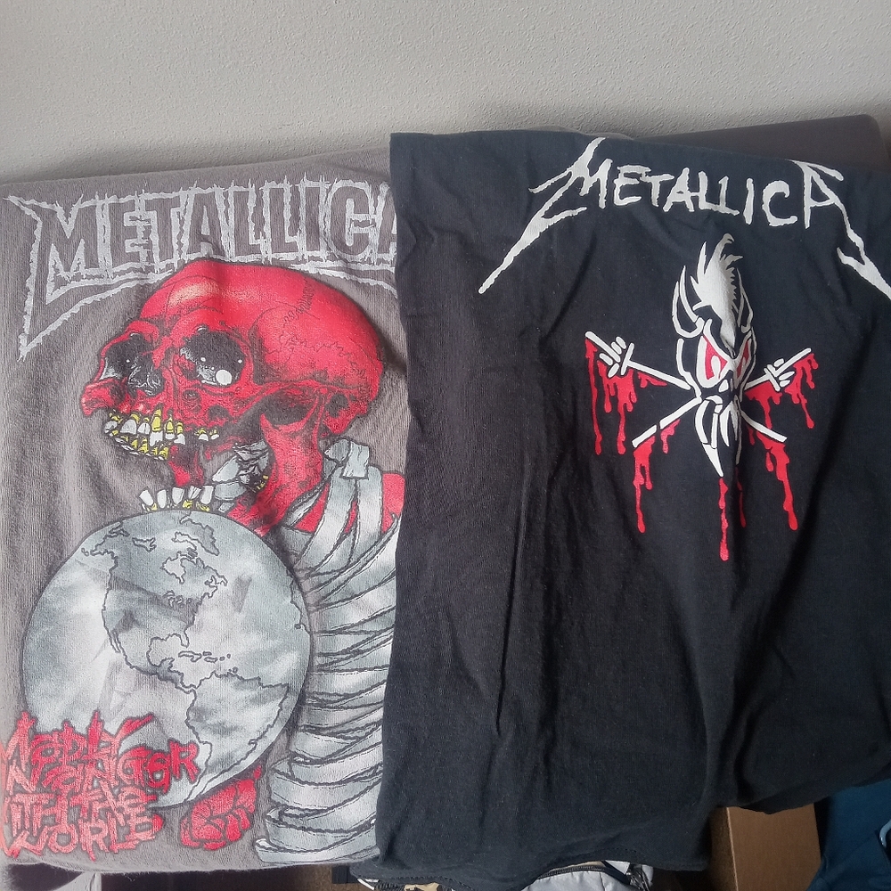 Metallica 2-in-1 Bundle, Size L, Long Sleeve Shirt & Tank Top